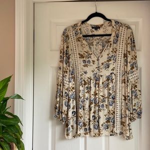 American Eagle Boho Style Top